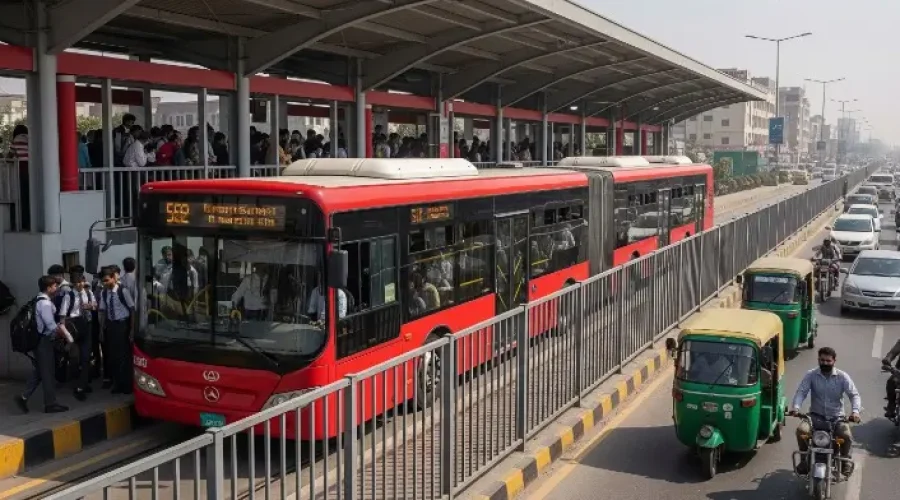 Lahore Metro Bus Routes and Stations
