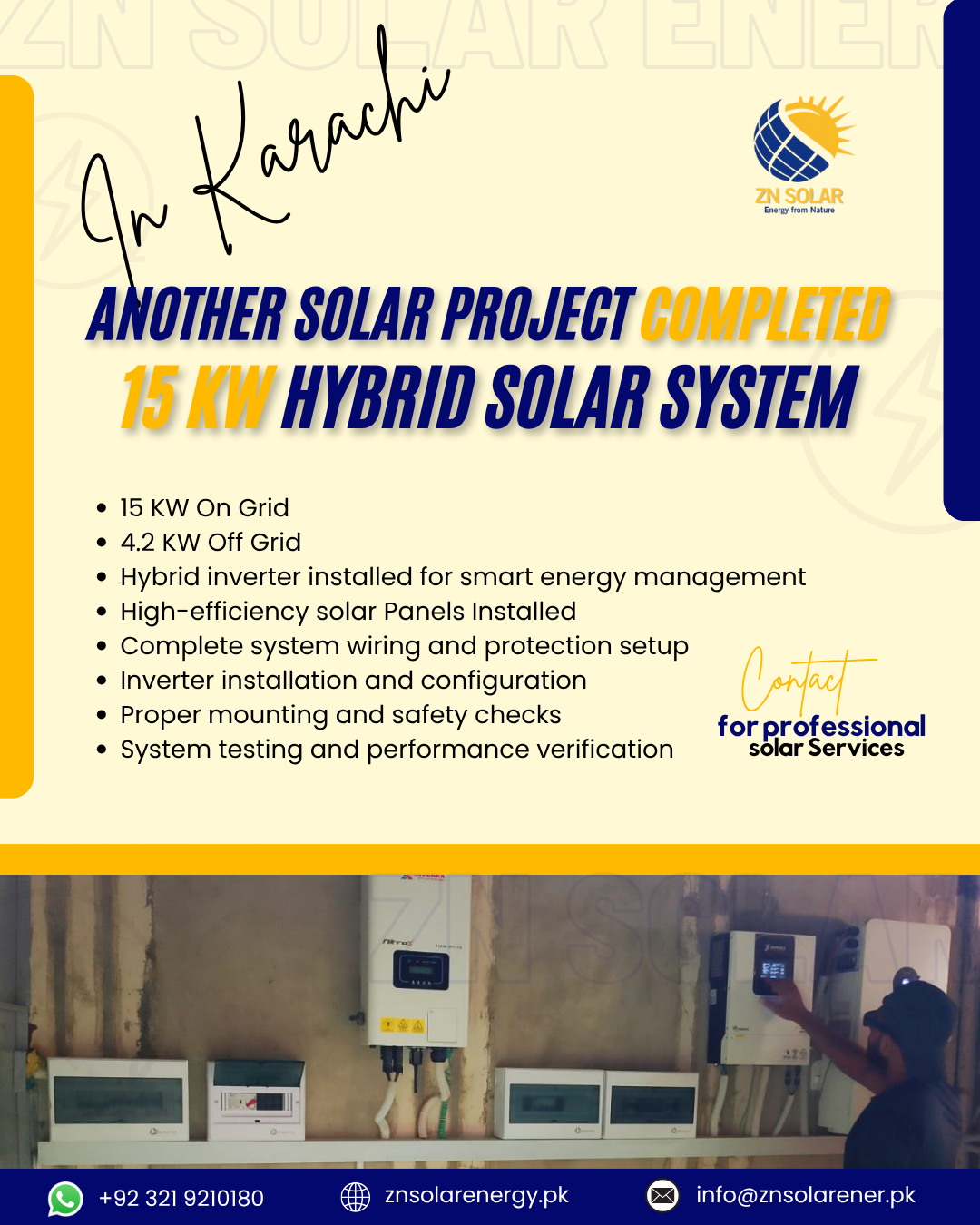 ZN Solar Energy Karachi