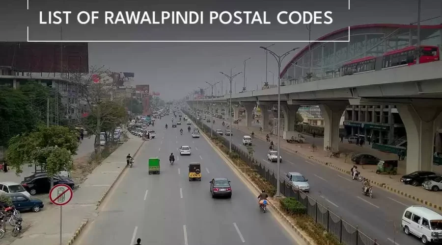 Complete List of Rawalpindi Postal Codes with Area Names