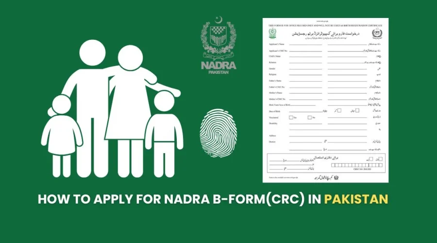 How to Apply for Child B Form NADRA Online and Requirements: 2026 Guide