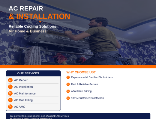 Punjab Cooling Centre – AC Repair Lahore