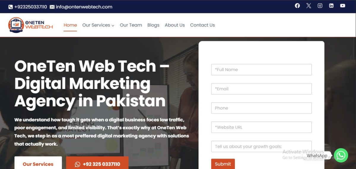 OneTen Web Tech