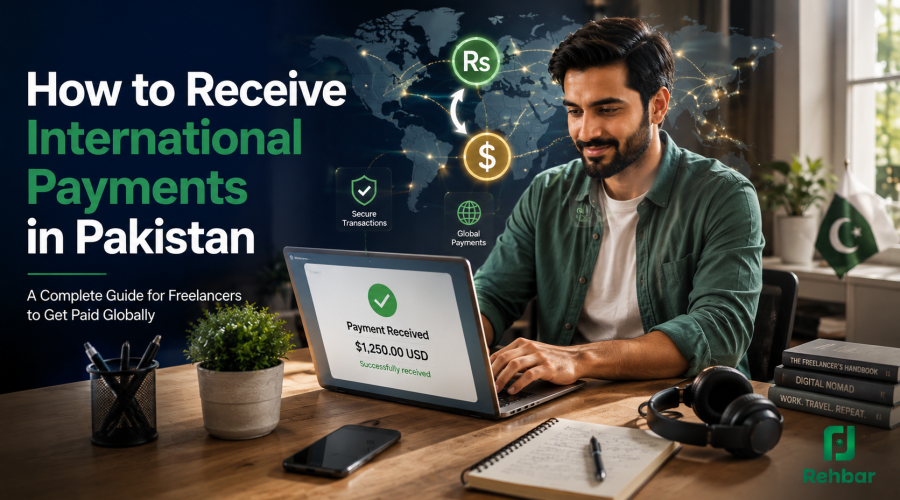 How to Receive International Payments in Pakistan
