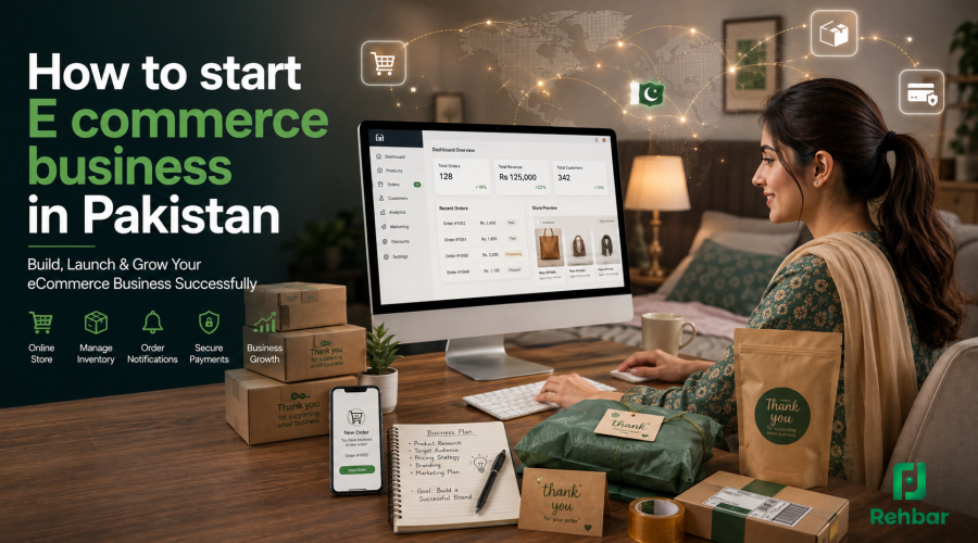 How to Start an Ecommerce Business in Pakistan